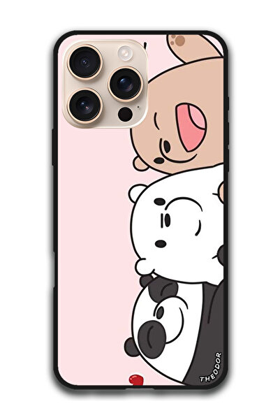 Theodor جراب واقٍ مضاد للخدش والصدمات لهاتف iPhone 16 Pro Max (6.9) بوصة، مطب...