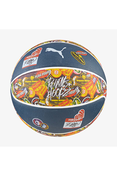 Puma Hoopers Hotline Colorful Basketball Ball