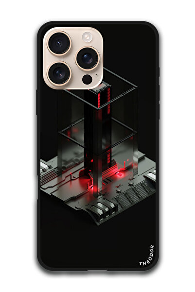 Theodor جراب حماية لجهاز i16 Pro Max (6.9) بوصة المعالج_التكنولوجيا_ثلاثية ال...