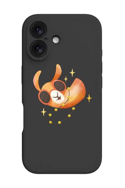 Theodor جراب حماية من السيليكون السائل المقاوم للصدمات لهاتف iPhone 16 Plus ب...