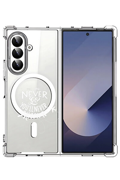 Theodor غلاف لهاتف Samsung Galaxy Z Fold 7 متوافق مع MagSafe، غطاء هاتف مقاوم...
