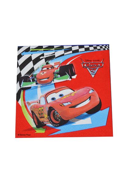 ZERO LAND - 20Pcs Mcqueen Cars Printed Paper Napkins Zrnet