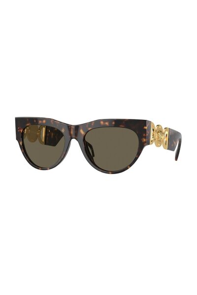 Versace And 4440u 1083 56 Women's Brown Bone Sunglasses