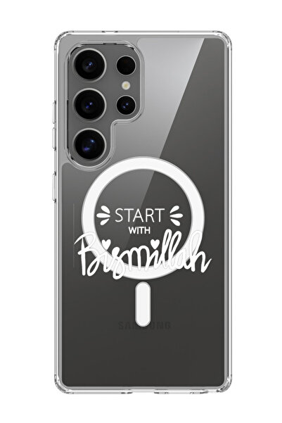 Theodor غلاف لهاتف سامسونج جالكسي S25 ألترا متوافق مع ماج سيف، غطاء ابدأ ببسم...