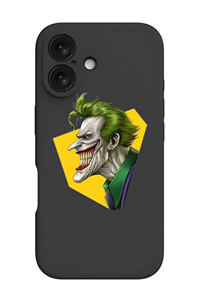 Theodor جراب حماية من السيليكون السائل المقاوم للصدمات لهاتف iPhone 16 أسود -...