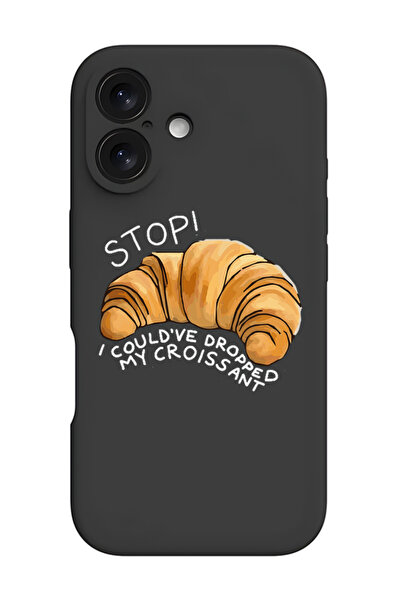 Theodor جراب حماية من السيليكون السائل المقاوم للصدمات لهاتف iPhone 16 أسود -...