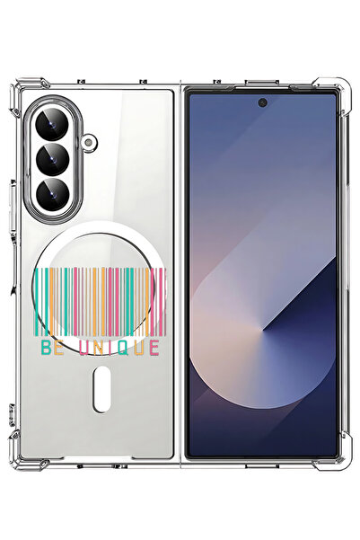 Theodor غلاف لهاتف Samsung Galaxy Z Fold 7 متوافق مع MagSafe، غطاء هاتف مقاوم...