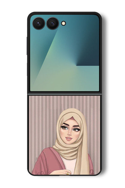 Theodor جراب متوافق مع هاتف Samsung Galaxy Z Flip مقاس 7 - 6.9 بوصة، غطاء حما...
