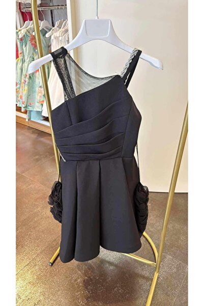 moona kids 10-15 Yaş Kız Çocuk Eldivenli Abiye