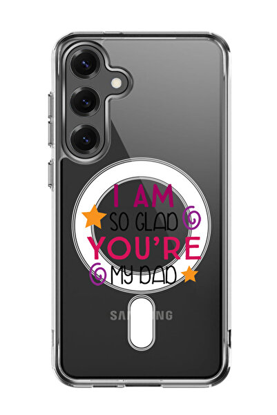 Theodor غلاف لهاتف Samsung Galaxy S25 مقاس 6.2 بوصة متوافق مع MagSafe، غطاء ه...