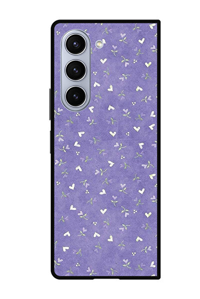 Theodor جراب واقٍ مضاد للخدش والصدمات لهاتف Samsung Galaxy Z Fold 5 قلوب أرجو...