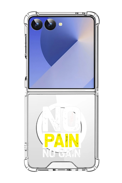 Theodor غلاف لهاتف Samsung Galaxy Z Flip 7 متوافق مع MagSafe، غطاء هاتف مقاوم...