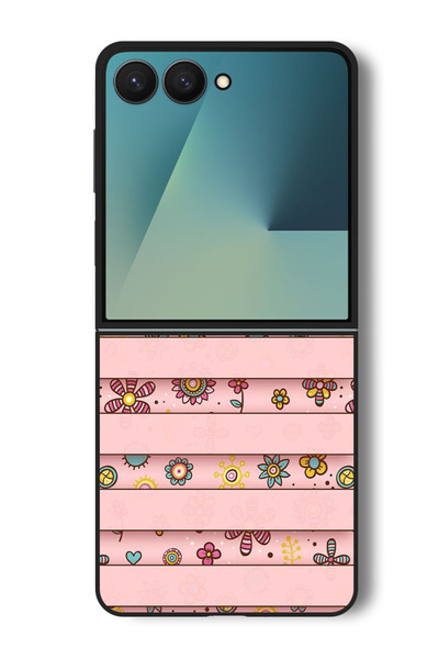 Theodor جراب متوافق مع هاتف Samsung Galaxy Z Flip مقاس 7 - 6.9 بوصة، غطاء حما...
