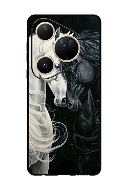 Theodor جراب متوافق مع هاتف هواوي بيورا 80 ألترا بروتكشن المقاوم للصدمات، لون...