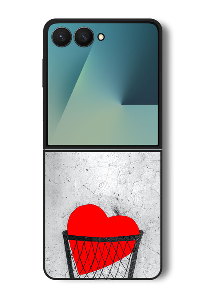 Theodor جراب متوافق مع Samsung Galaxy Z Flip 7 - 6.9 بوصة غطاء حماية مقاوم لل...