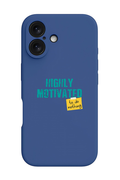 Theodor غطاء حماية سيليكون سائل مقاوم للصدمات لجهاز iPhone 16 باللون الأزرق -...