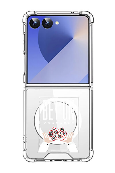 Theodor غلاف لهاتف Samsung Galaxy Z Flip 7 متوافق مع MagSafe، غطاء هاتف مقاوم...