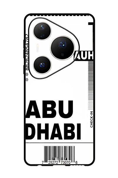 Theodor جراب متوافق مع هاتف Huawei Pura 80 Pro Plus مقاس 6.8 بوصة، غطاء حماية مقاوم للصدمات، بطاقة صعود AUH