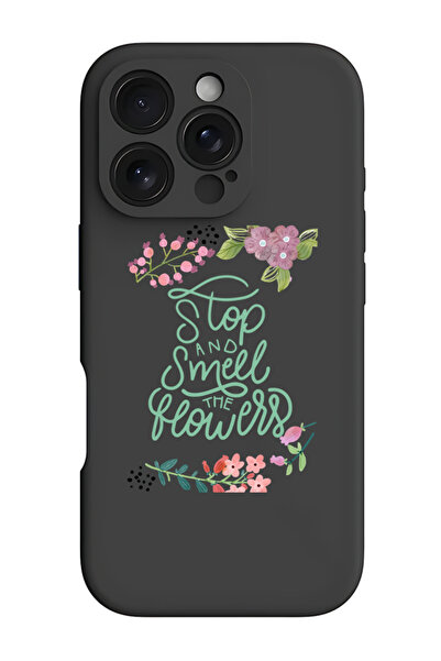 Theodor غطاء حماية سيليكون سائل مقاوم للصدمات لهاتف iPhone 16 Pro Max أسود - ...