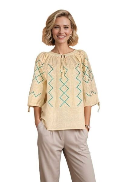 rody's forever Women's blouse RA25 beige, size 3XL