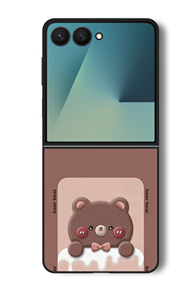 Theodor جراب متوافق مع هاتف Samsung Galaxy Z Flip مقاس 7 - 6.9 بوصة، غطاء حما...