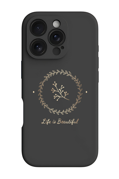 Theodor غطاء حماية سيليكون سائل مقاوم للصدمات لهاتف iPhone 16 Pro Max باللون ...