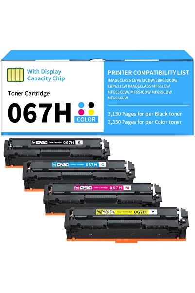 Canon CRG067H MF655 MF657 MF656Cdw MF654Cdw MF653Cdw LBP632Cdw LBP633Cdw MF65...