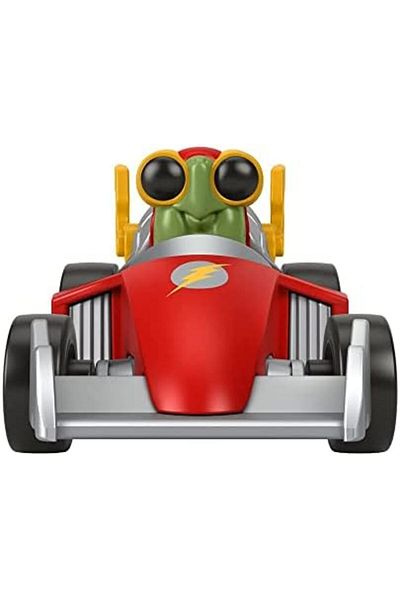 mattel Superhero Vehicles Inspired by DC League of Superpets Movie - Merton The Turtle in Red Racecar