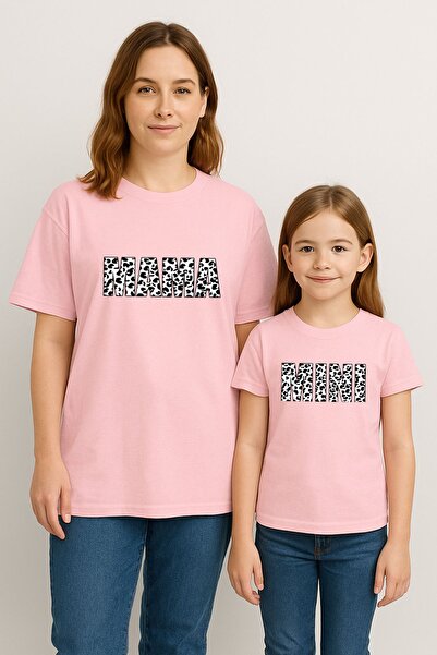 SVART WEAR Mama Mini Mother Daughter Matching T-Shirt Set T-Shirt Twin Mother Daughter Oversize Mama Mini (Single Price)
