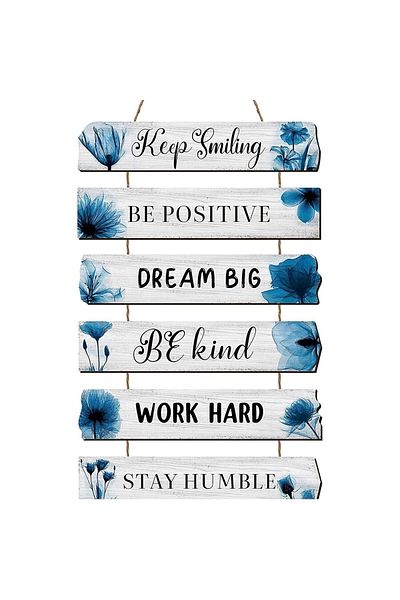 Generic CRAFTINKY CRAFTINKY Modern Wall Hanging Wooden Art Decoration item for Living Room Bedroom Home Dec