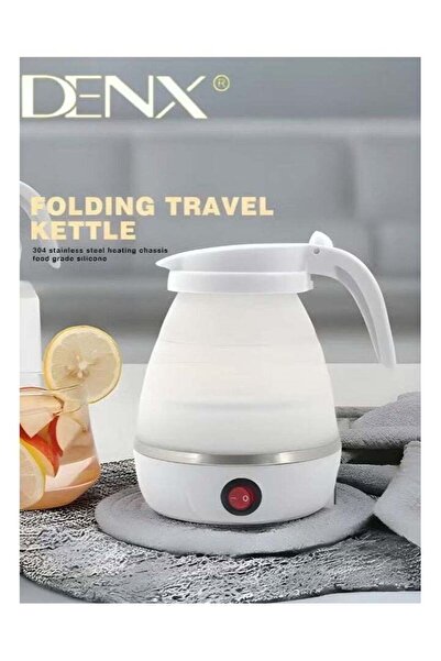 Denx DX1768 600W Portable Folding Electric Kettle for Travel and Hiking