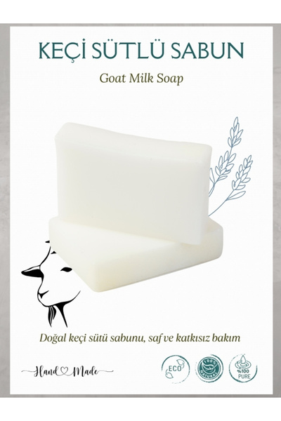 Minia Bahçe Bitki ve Sanat Atölyesi Keçi Sütlü Doğal Sabun 100 gr | El Yapımı...