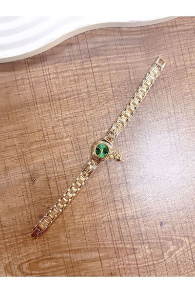 LOOQ Kalp Figürlü Mimimal Kadın Kol Saati