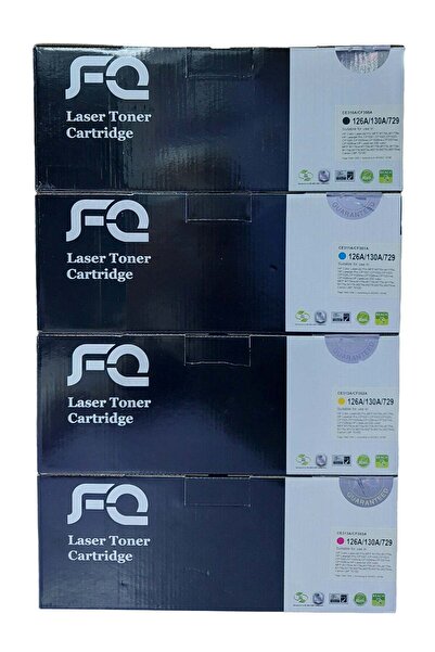 FQ حبر متوافق مع خرطوشة حبر HP 130A البديلة لحبر HP 130A CF351A CF352A CF353A