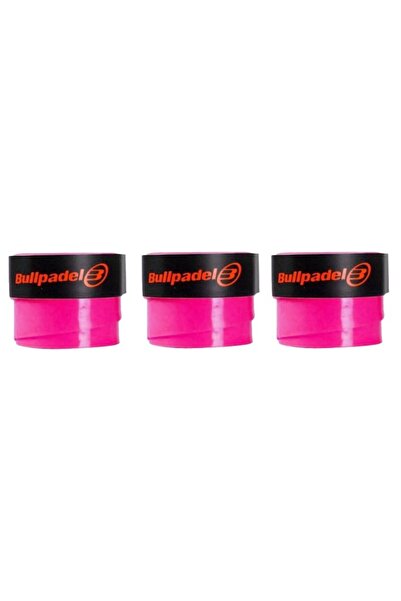 BULLPADEL Set de 3 Gripuri Padel Roz