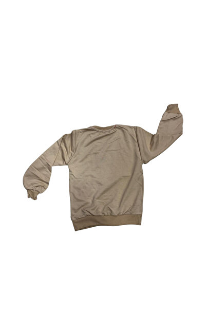 KESKİN BEBE Erkek Çocuk Uzun Kol Bisiklet Yaka Ayıcıklı Sweatshirt