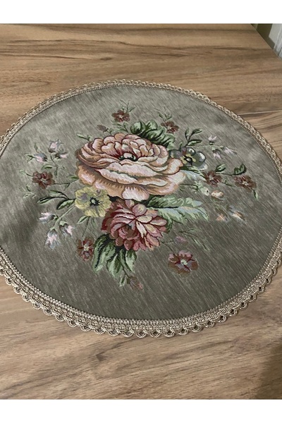 MYHOMEGOBLEN Tapestry Coffee Table and Table Cover 50Xround