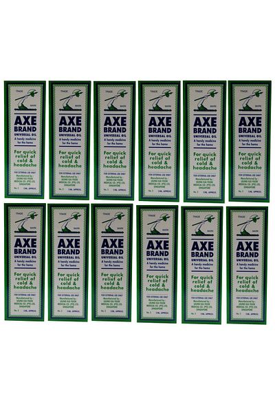 Axe Universal Oil For Quick Relief Of Cold And Headache 5ml (Pack of 12)