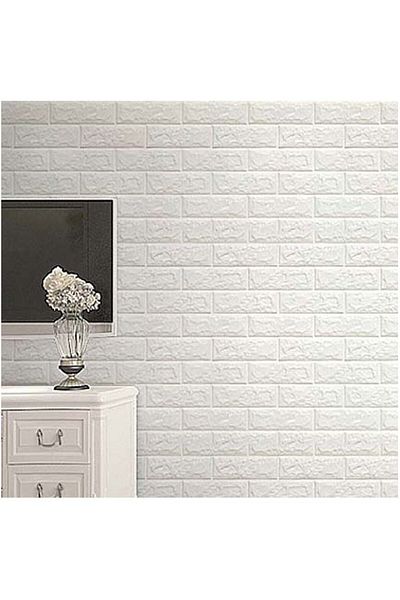 Generic LINGWEI Wall Stickers Self Adhesive Wallpaper Faux Foam 3d Brick Wall Sticker Penels Textured Effec