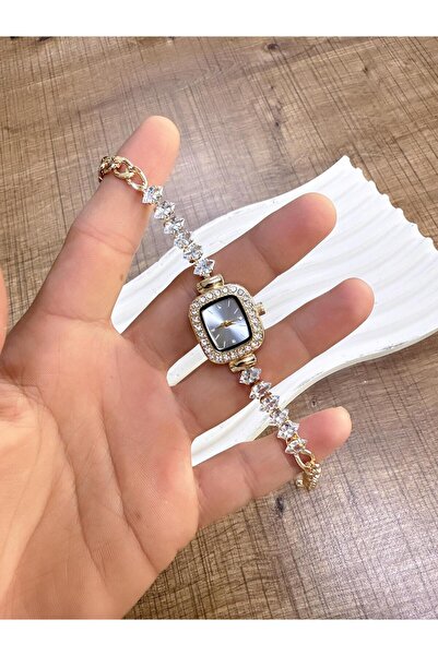 LOOQ Bracelet Model Wristwatch Luxury Stone Watch