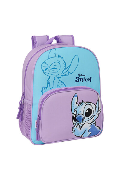 Lilo & Stitch Ghiozdan școlar Lilo & Stitch Albastru dulce Liliac 32 x 38 x 1...