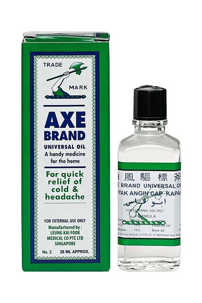 Axe Cold And Headache Quick Relief Universal Oil