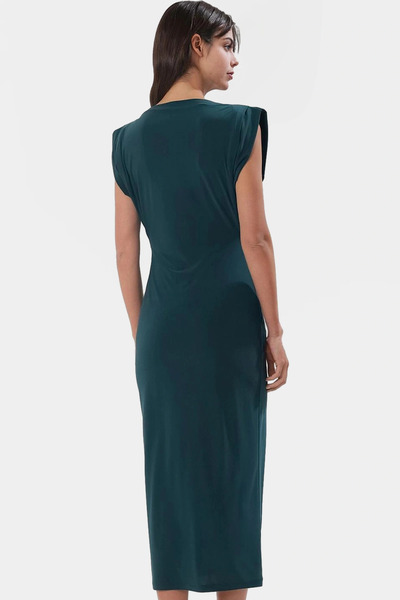 PayBuy Rochie maxi pentru femei, bodycon, țesătură tricotată, stil casual, croială confortabilă, indispensabilă vara