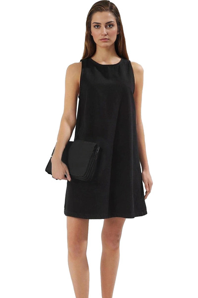 PayBuy Women's Mini Denim Dress Shift Mold Cotton Casual Style Weekend Summer Indispensable