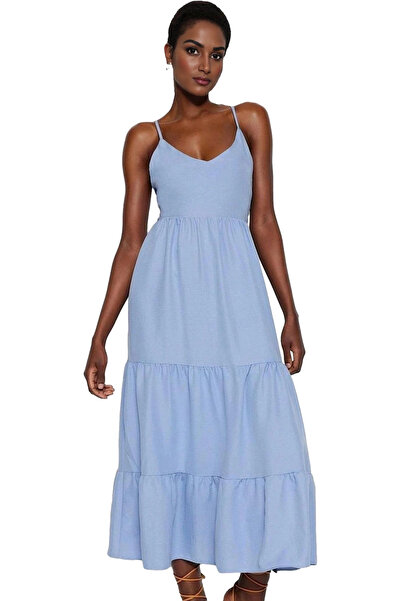 PayBuy Rochie maxi pentru femei din material Lilyum, croi skater, ideală pent...