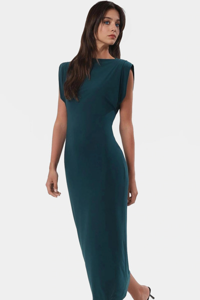 PayBuy Rochie maxi pentru femei, bodycon, țesătură tricotată, stil casual, croială confortabilă, indispensabilă vara