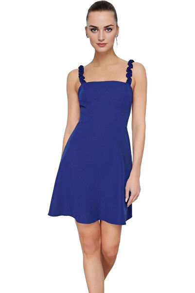 PayBuy Γυναικείο μίνι φόρεμα με βολάν Λεπτομέρειες A Line Mold Καλοκαιρινό Ca...