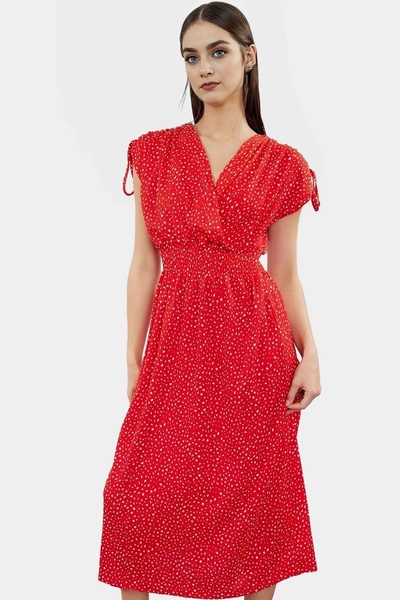 PayBuy Rochie Midi de damă Linie A Decupaj Talie elastică Modelată Vară Utilizare zilnică Design modern