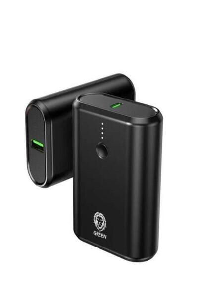 Green Lion Power Bank 10000mAh PD 20W, Universal - Black