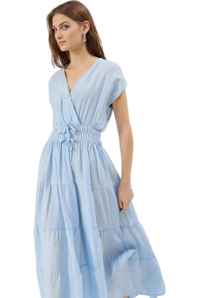 PayBuy Rochie maxi de damă, linie A, viscoasă, cu detaliu de fundă, vară, oca...